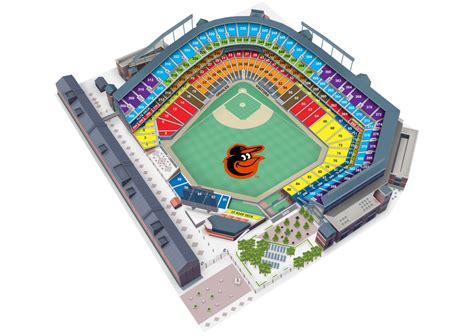 baltimore orioles 3d seating chart